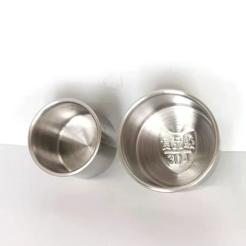 Stainless Steel Beer Mug Coffee Tea Wine Milk Tumbler Portable Travel Office Water Cup Drinkware 150ml/250ml/370ml