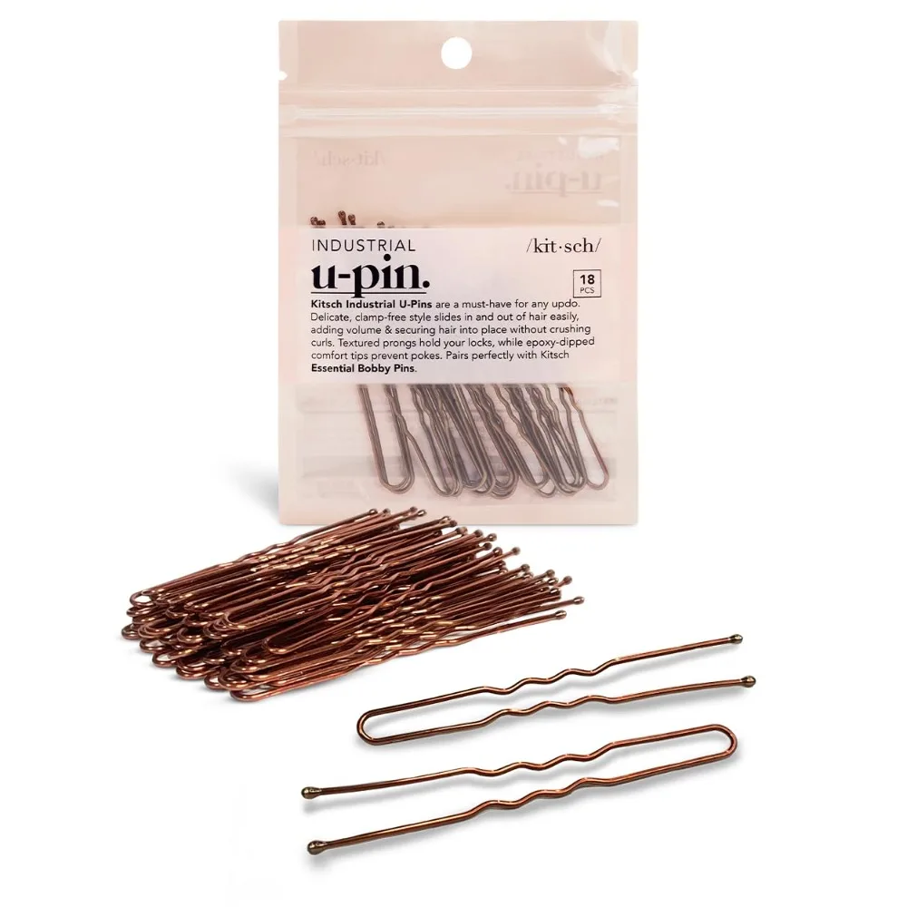 

Китч U-образные заколки для волос для девочек, подростков и женщин | Шпилька идеально подходящая для прокладки, балетных булочек и париков | Идеальные подарки для