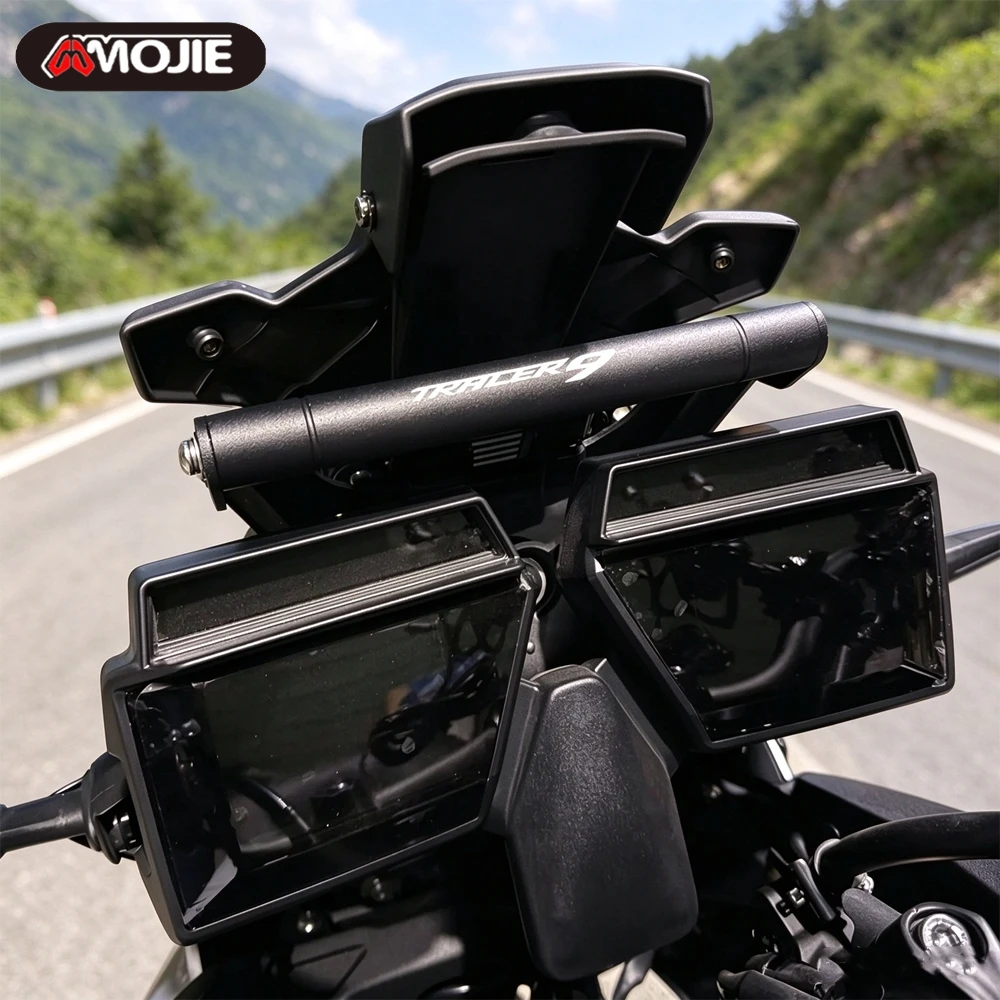 GPS Navigation Extension Bracket For Yamaha Tracer9GT Tracer9 Tracer 9 GT 9GT 2021 2022 2023 2024 Phone Stand Holder Mount Parts