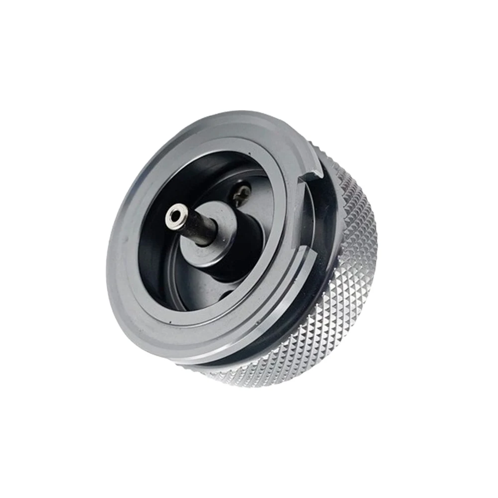 Adaptador de recipiente de Gas de aleación de aluminio, adaptador de conector convertidor, cocina de acampada, equipo de Picnic para propano/Butano Universal