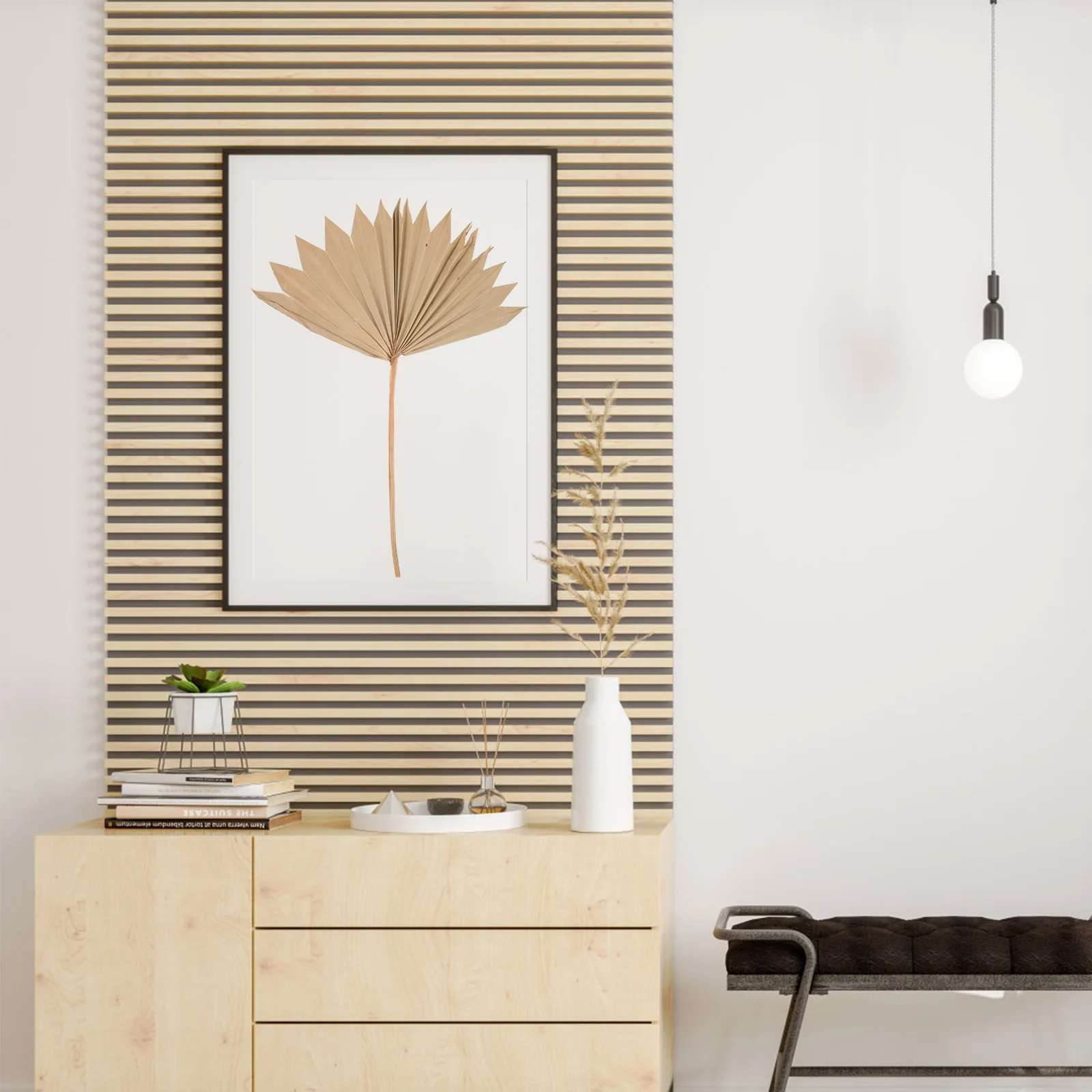 4 szt. Dekoracji z liści palmowych na ślub, do domu, rekwizyt fotograficzny, boho, dekoracja ścienna, kompozycja kwiatowa, suszone liście, aranżacja z liści