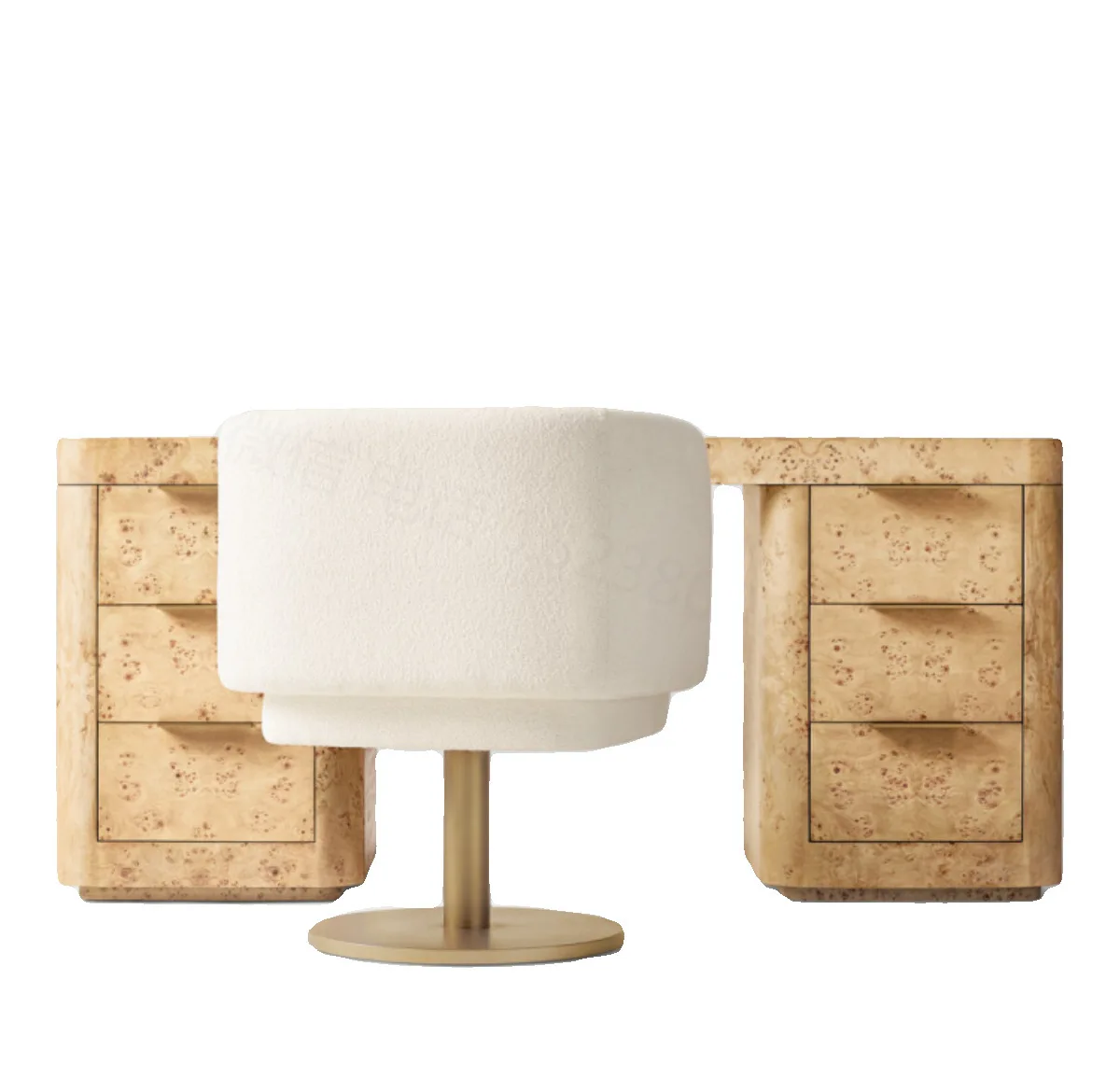 مكتب توميد أوك دراسة مكتب الكمبيوتر مكتب الكتابة الحديثة بسيطة مكتب المنزل