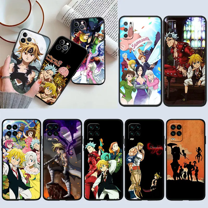 Capa de Celular de Alta Qualidade AR66 S-Seven D-Deadly Sin para Xiaomi Poco M4 M5 M6 M7 X3 X6 X7 F8 Ultra Pro GT NFC