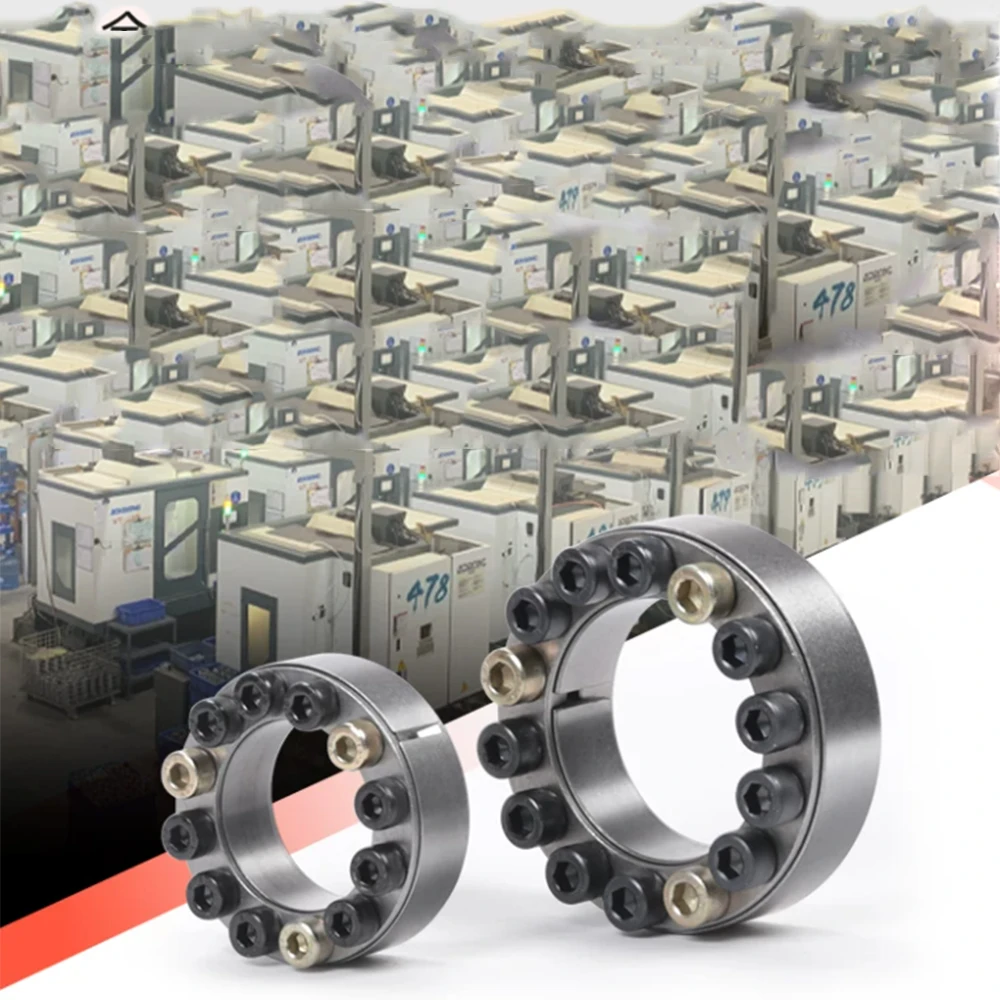1Pcs Z2 Expansion Sleeve Coupling Diaphragm Disk ID 17-95mm Keyless Bushing Connection Tension Shaft Locking Assembly Device