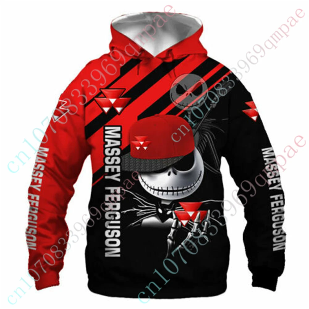 Massey Ferguson Sweatshirt Unisex Clothing Harajuku Zip Hoodies Casual Pullover Top Anime Hoodies For Men Women Custom Logo