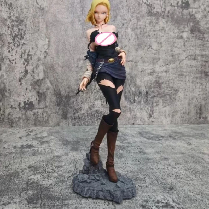 In Stock Android 18 Figure Doll Dragon Ball Z Figures Collection Hero Belief X Hunter Fan Collectible Model Toys Adult Gifts