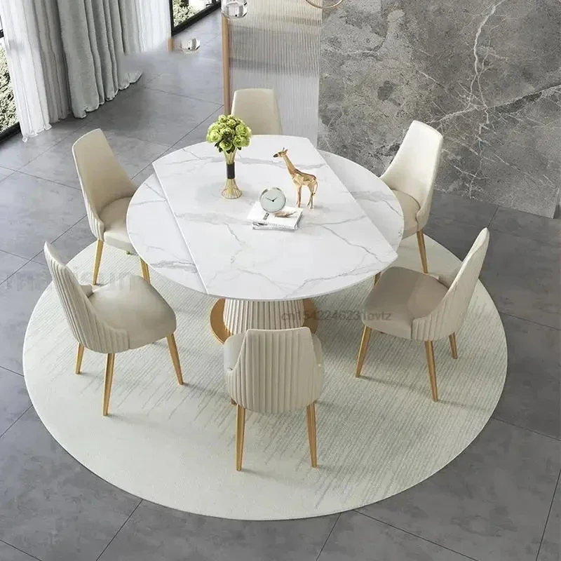 Dinning Tables Sets Luxury Furniture Cafe Table Coffe Modern Kitchen Garden Islands Dining Restaurant Living Room Chairs Home