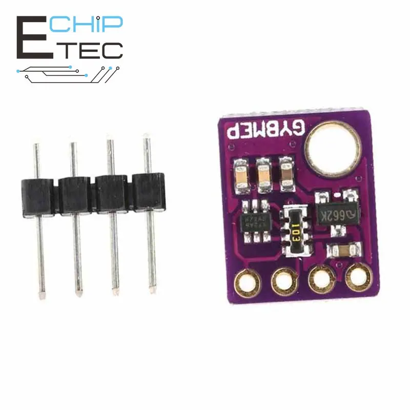 Free shipping  GY-BME280-5V Digital Sensor Temperature Humidity Barometric Pressure Sensor Module I2C SPI 1.8-5V