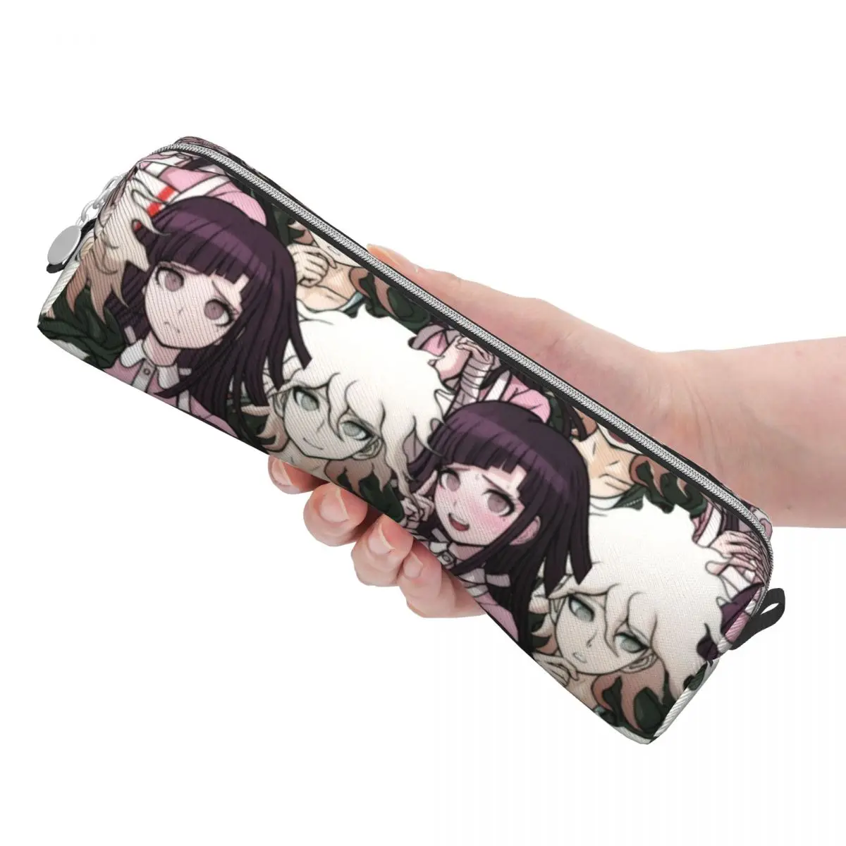 Nagito Komaeda Mikan Tsumiki Pencil Case Danganronpa Anime Pencil Pouch Pen Box for Student Big Capacity Bag School Supplies