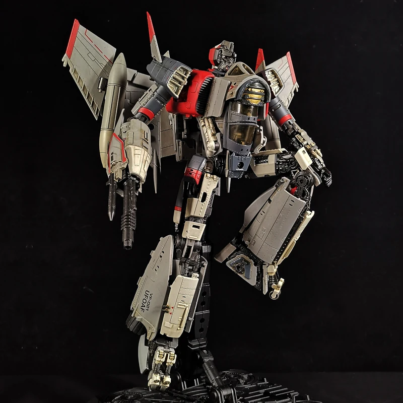 Zeta Transformatie ZV02 ZV-02 Thunder Warrior Blitzwing Vliegtuig Model Legering Action Figure Vervormd Speelgoed Collectie Geschenken