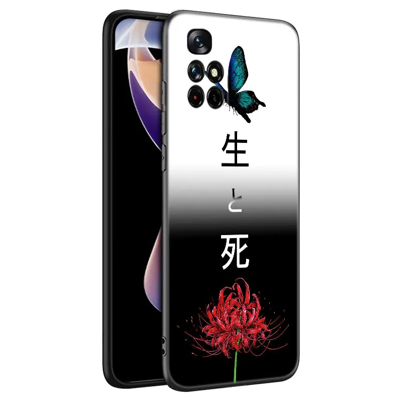 Tim Burton's Corpse Bride Black Silicone Phone Case For Xiaomi Redmi Note 9 10 11 11S 11T 12 13 Pro 5G Plus 9S 10S 12S