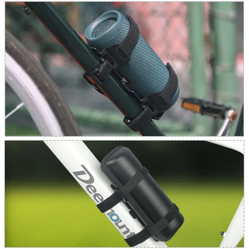 Robust Holder for Bicycle Water Bottle Loudspeaker Hook/Loop Strap Quick Mount Release Fits JBL Speakers Bluetooth Sound Box