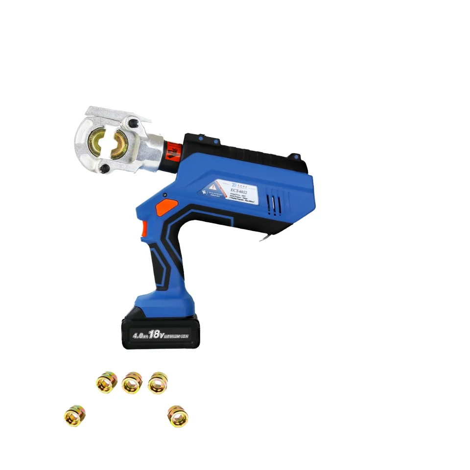 WDS-240 Cordless Electric Alloy Steel Cable Crimper Hydraulic Tool Intelligent Battery Crimping Tool 60-90KN