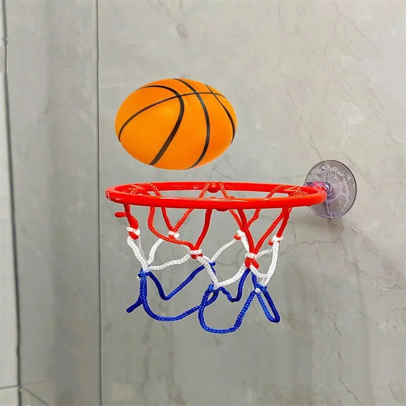 Esportes infantis mini caixa de basquete brinquedo de jogo de mesa com pequeno conjunto de basquete bola elástica