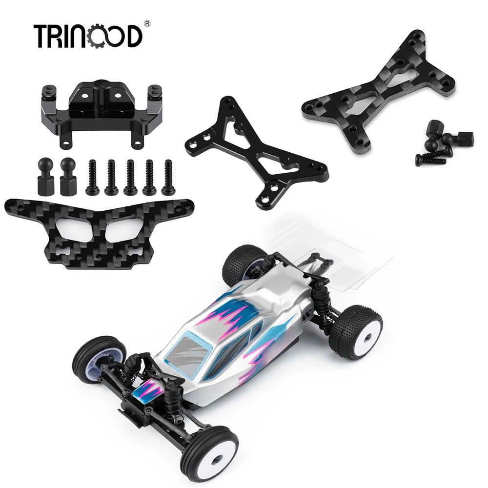 

TRINOOD Front Or Rear Shock Towers Shock Mount Support For 1/24 Micro-B 2WD Buggy RTR LOS00007 Replace Parts