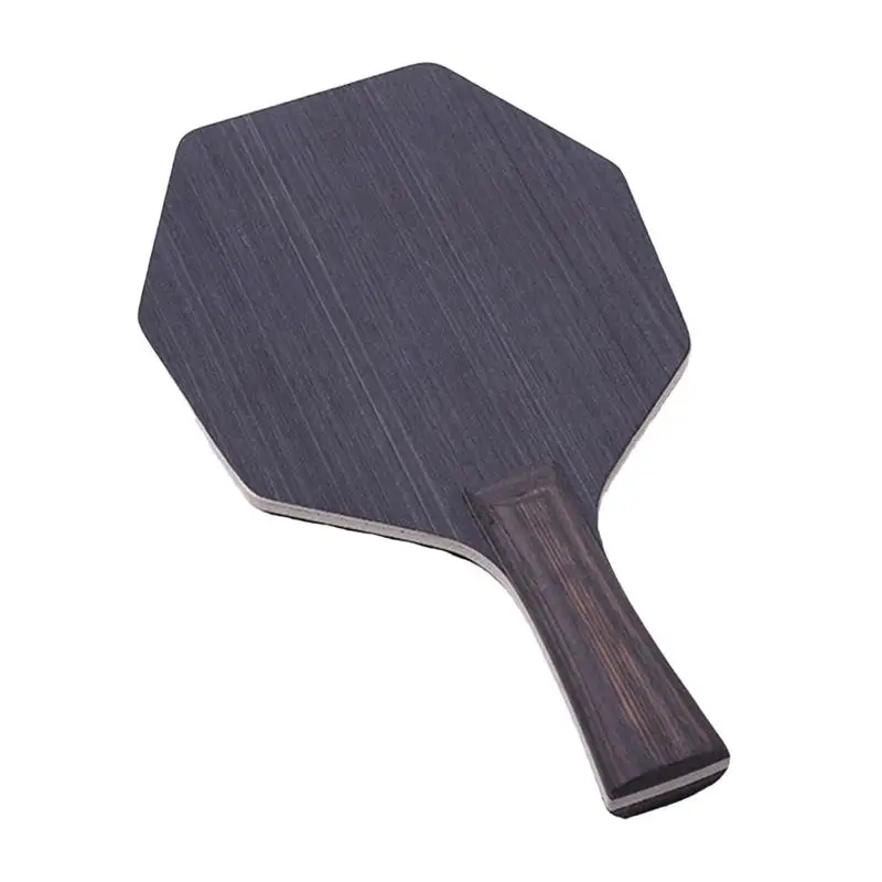 Table Tennis Hexagon Racquet Hexagon Racquet Wood Table Tennis Paddles Professional Table Tennis Gear Enhanced Pingpong Paddle