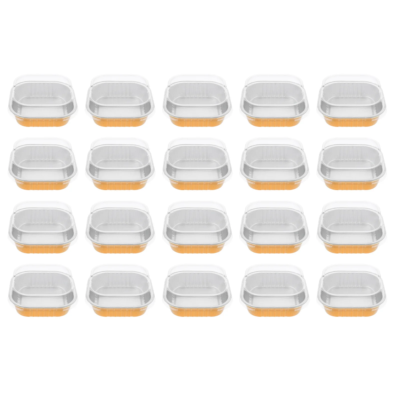 

20Sets High-Grade Baking Molds Pudding Cups Household Multi-Function Cupcake Containers Odorless Easy to Use