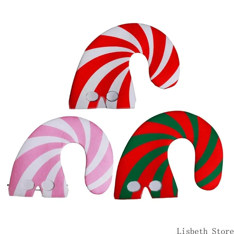 124A Candy Cane Costume Christmas Candy Outfit Holiday Party Hat Halloween Costume