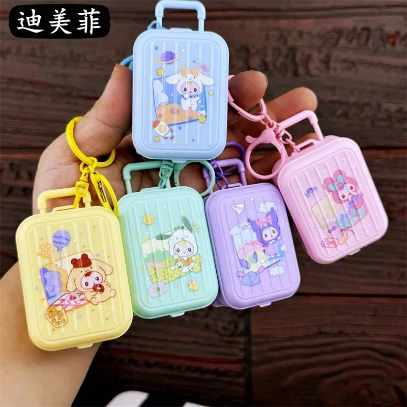 

Cinnamoroll Anime Kawaii Sanrio Ins Sweet Creative Key Chain Pendant Cute Cartoon My Melody Hanging Toys Decoration Gifts Toys