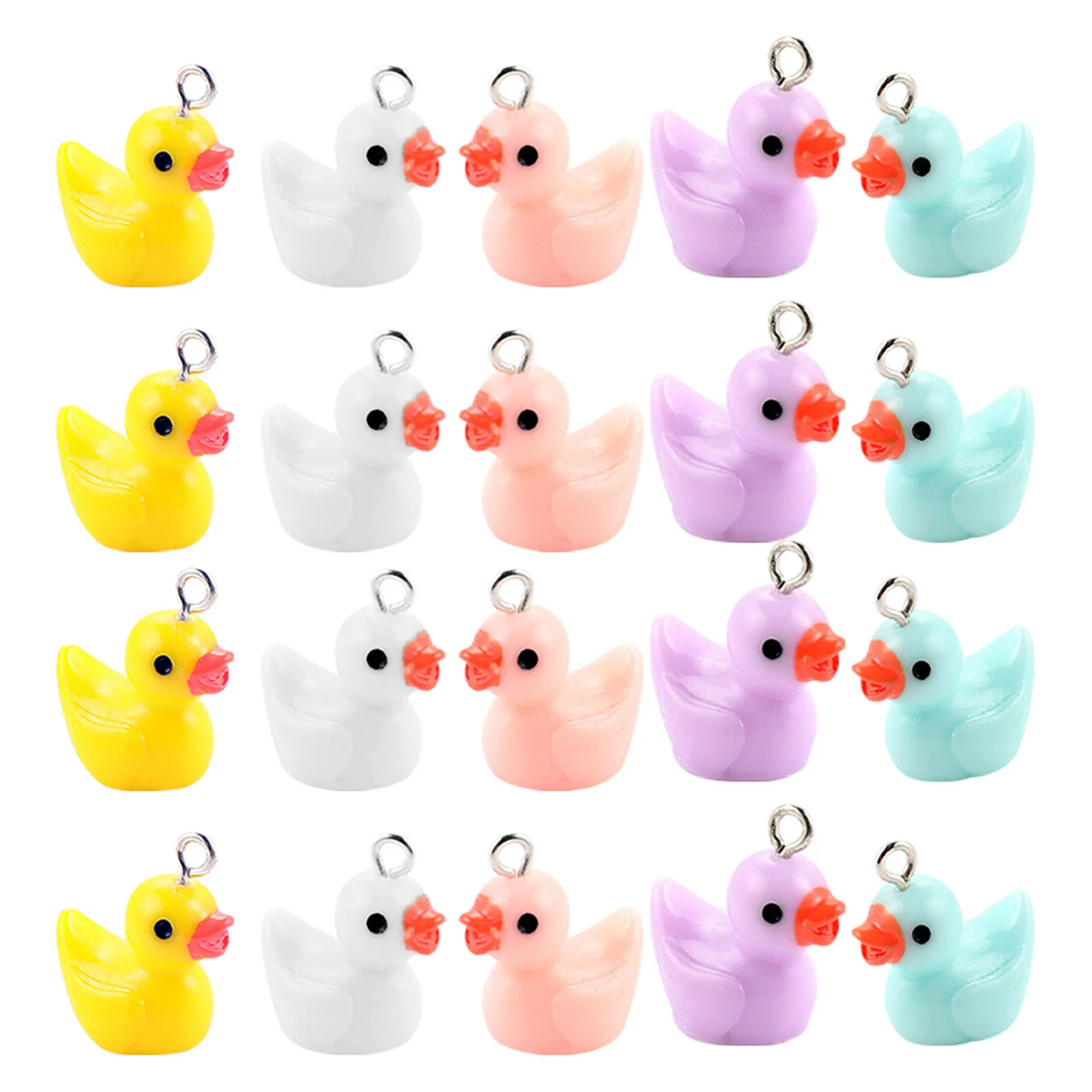 

30Pcs Resin Hanging Decor Pendants Charming Lightweight DIY Ornaments Jewelry Craft Making Charms Pendants Resin Charms