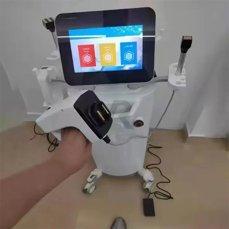 أحدث جهاز 2 في 1 من الألماس والبلاستيك الفائق لرفع الوجه والجسم، شد الجلد، تقليل التجاعيد، وتنحيف الوجه والجسم