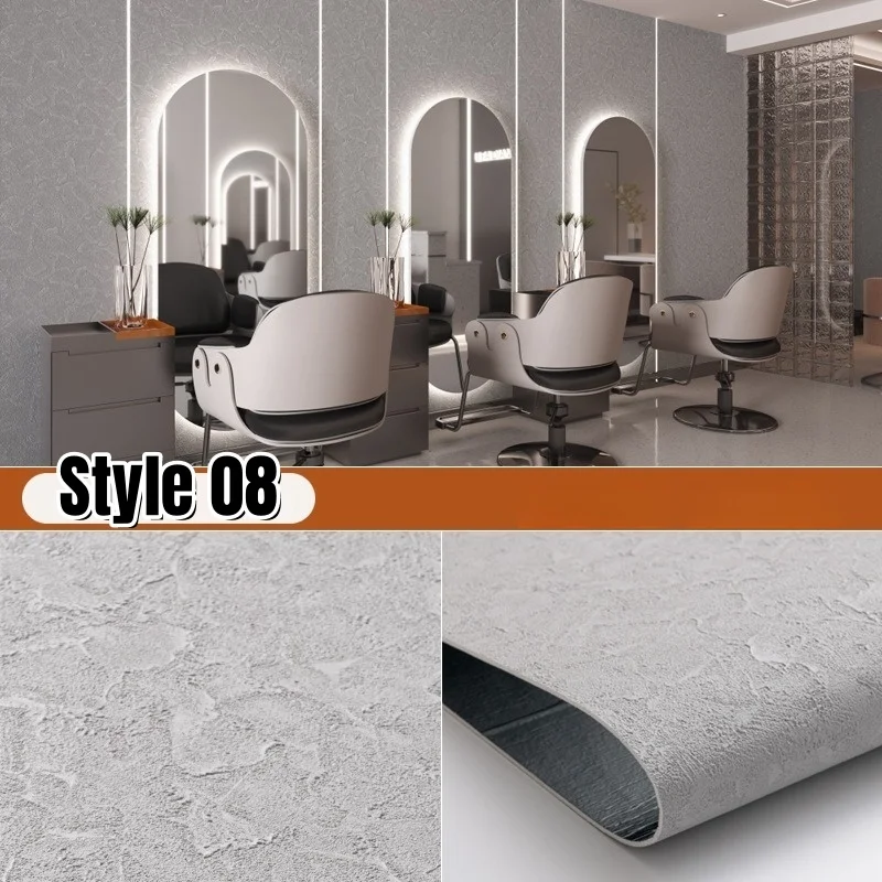 Realistic Limestone Texture Self-adhesive Wallpaper Faux Travertine Wall Sticker Wall Panel 300x40cm Interior Decoration Bedroom image 3