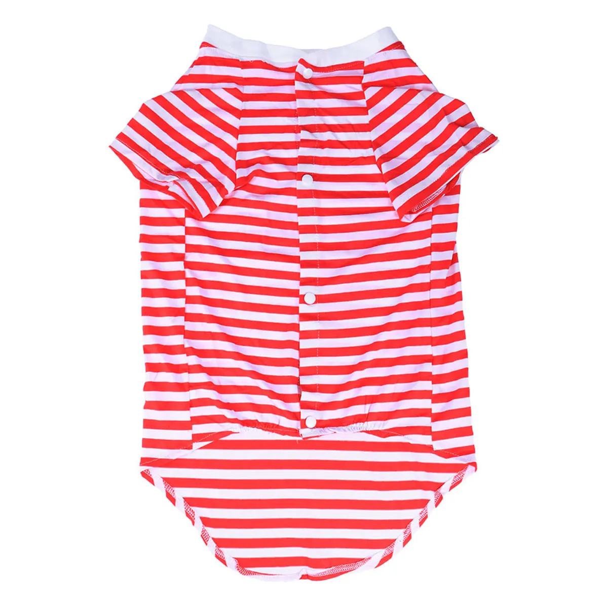 

Large Clothes Striped Cotton Vest For Medium To Large Dogs Red White Dog Shirt Dog Vest For Husky Golden Retriever Pet