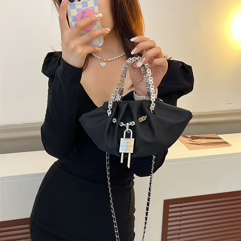 2022 Fashion Vintage Designer Evening Bags Dumpling Crossbody Messenger Purses Women Chain Handbags High Quality Messenger Pack