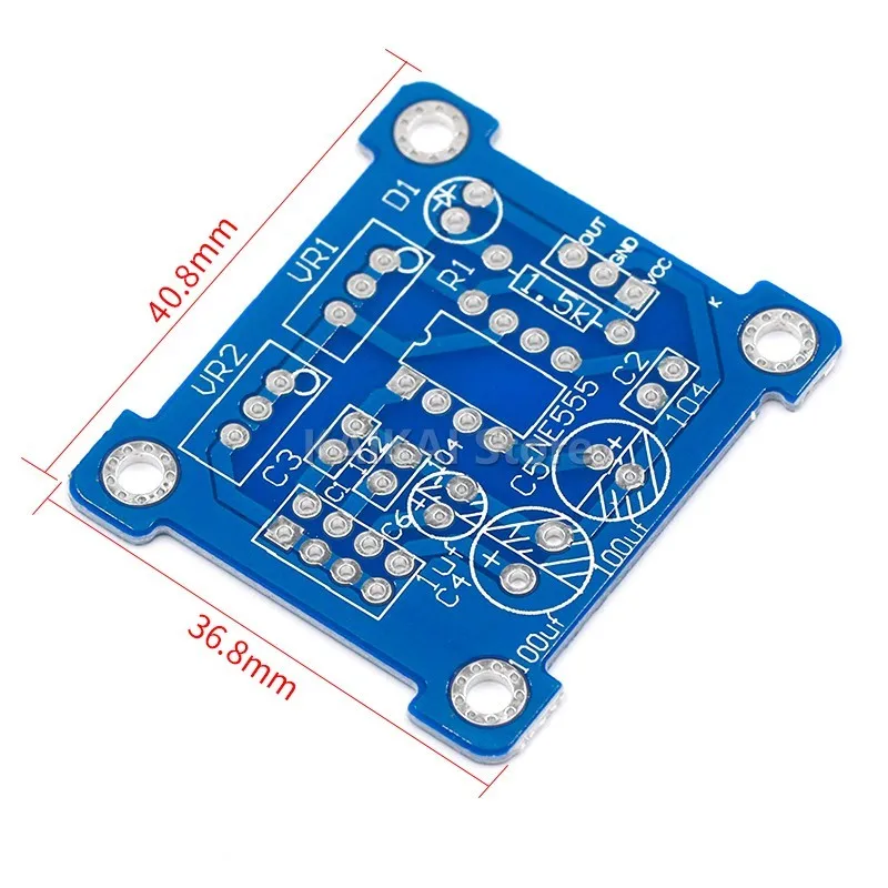 Adjustable NE555 Pulse Frequency Adjustable Module Duty Cycle Module Square Wave Signal Generator DIY Kit Board