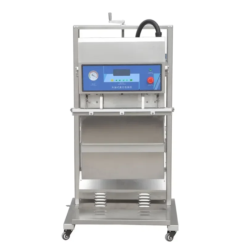 Automatic External Vacuum Plastic Bags Sealing Machine for Food Vacuum Packaging Machine for Seafood Bacon Dried Fish Pork