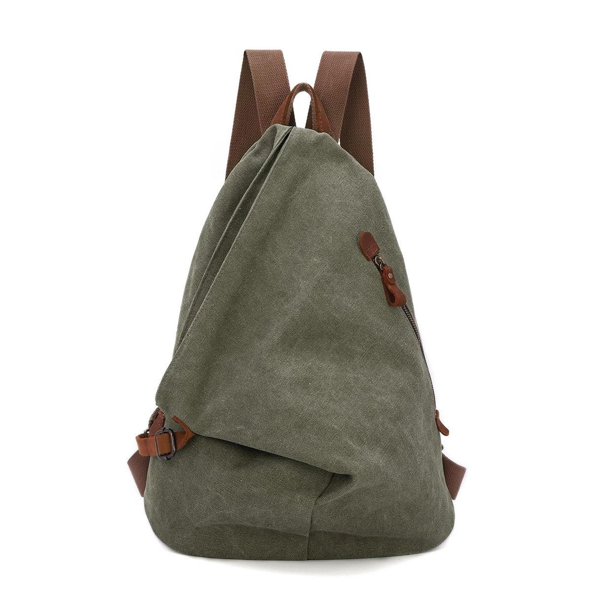 KL928 Canvas Vintage Backpack – Large Casual Daypack Outdoor Travel Rucksack Hiking Backpacks for Men Women