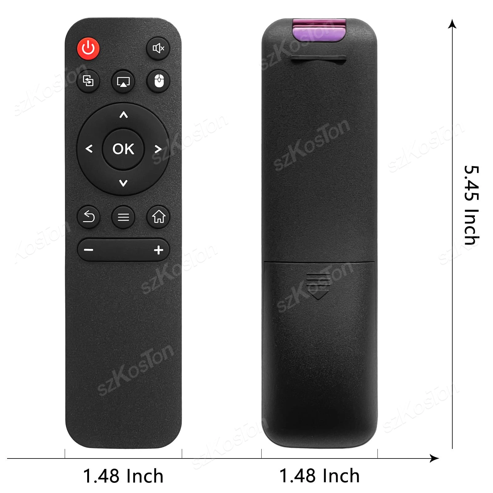 جهاز تحكم عن بعد بديل متوافق مع جهاز التحكم عن بعد Magcubic Mini HY300 / HY300 PRO / HY320 / HY320mini IR