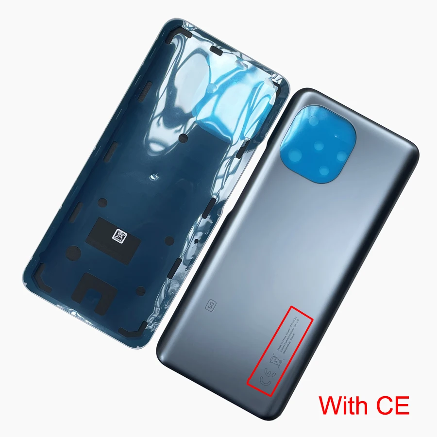 A+++ For Xiaomi Mi 11 5G M2011K2C, M2011K2G Back Glass Battery Cover New Mi11 Eleven Rear Door Housing Case With Adhesive