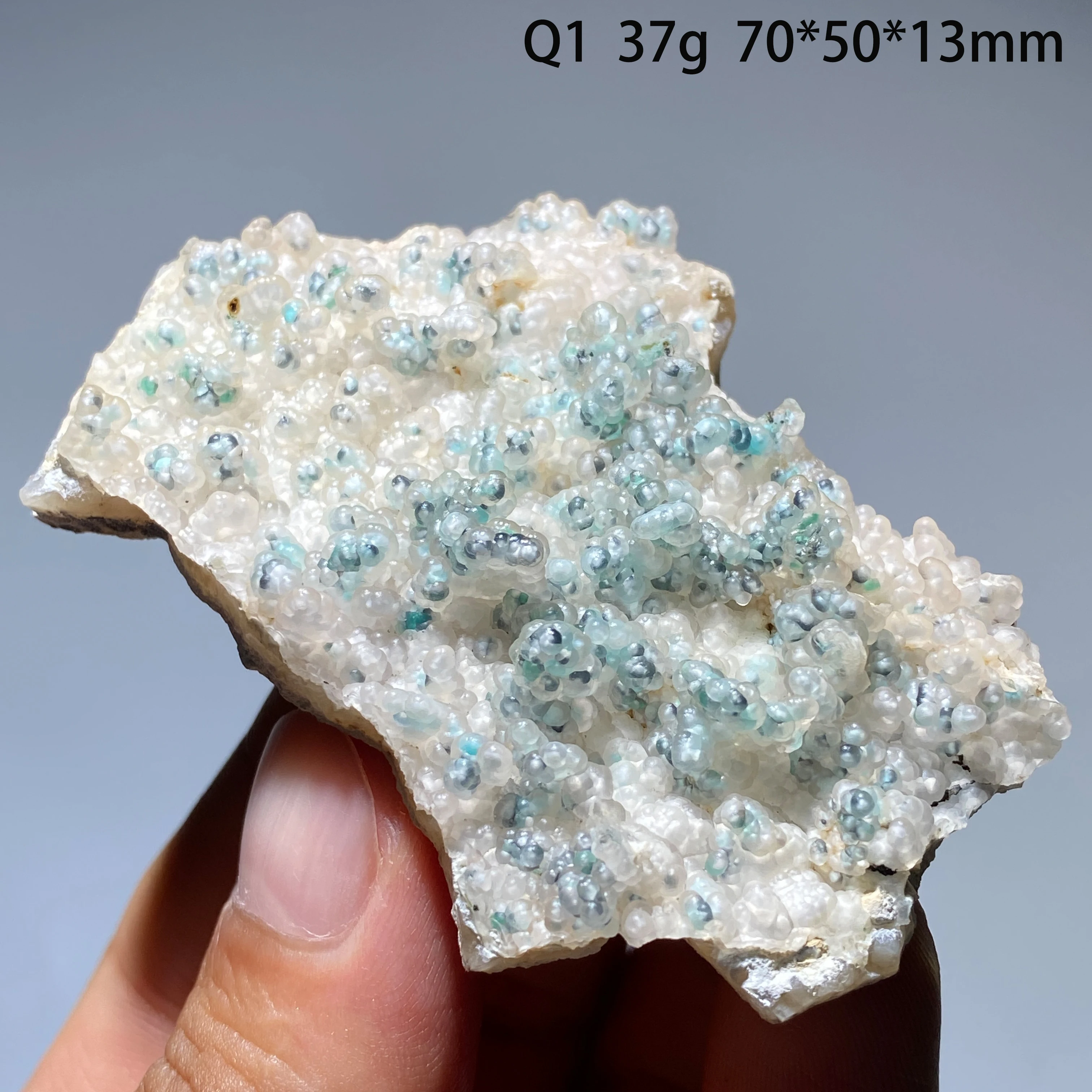 Natural Grape Agate Chalcedony Rough Specimen, Botryoidal Crystal Cluster Healing Ornament from Sulawesi Indonesia