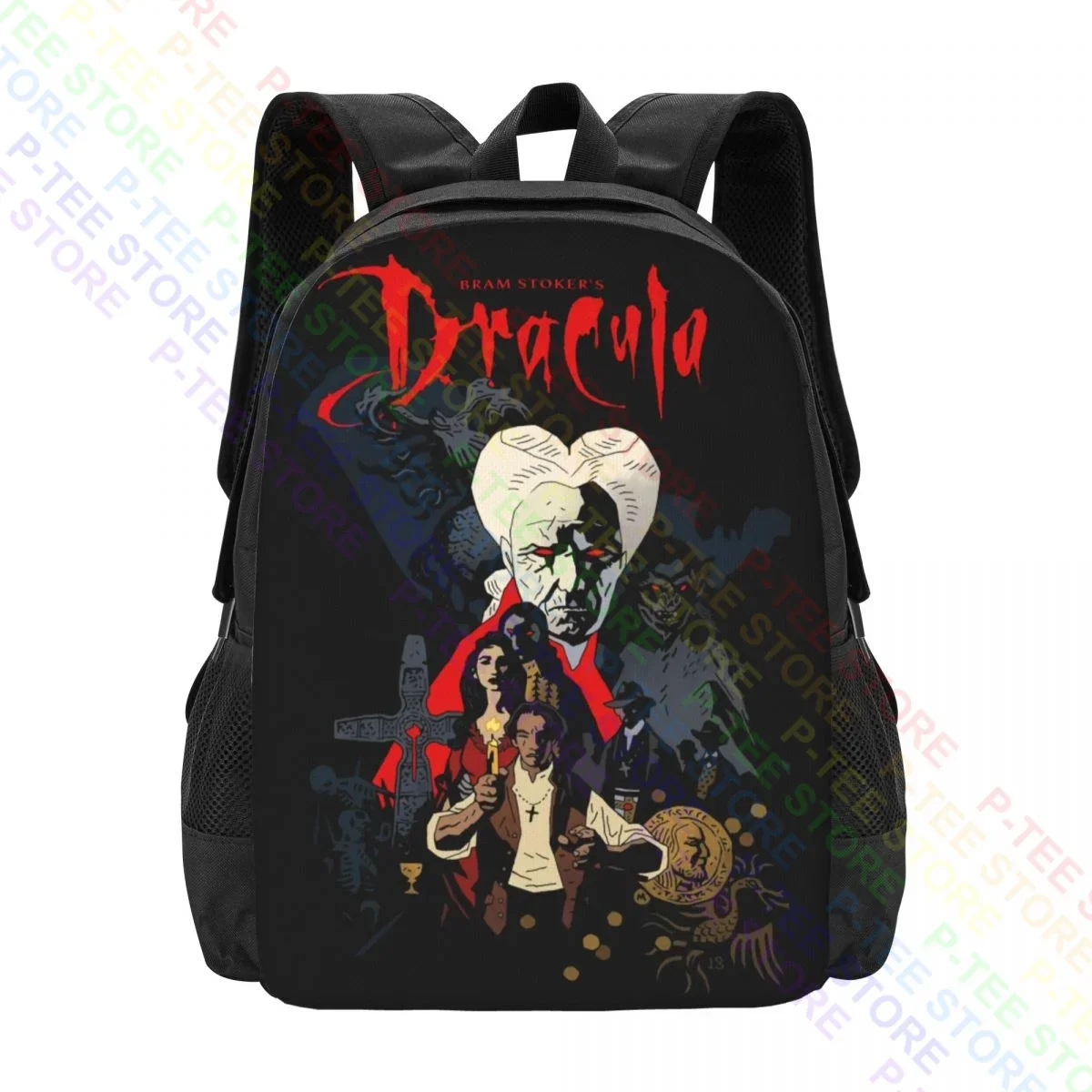 

Bram Stoker'S Dracula Art FictionBackpack Large Capacity Gym Riding Backpack