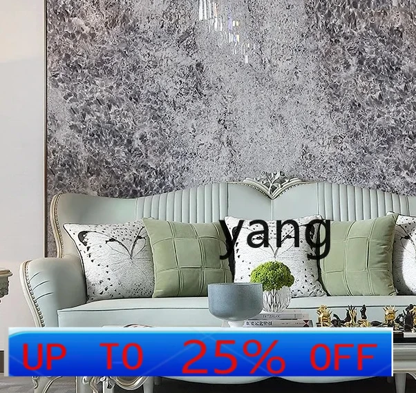 

LMM French light luxury leather solid wood sofa large apartment European villa carved mint green sofa combination