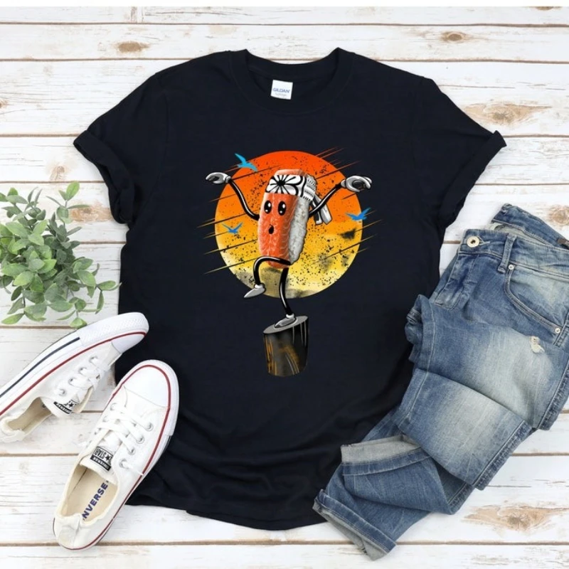 The Karate Sushi Kid Shirt Funny Karate Sushi Pun Tee for Food & Martial Arts Fans Food Pun Sushi Shirt Martial Arts Gifts Tees