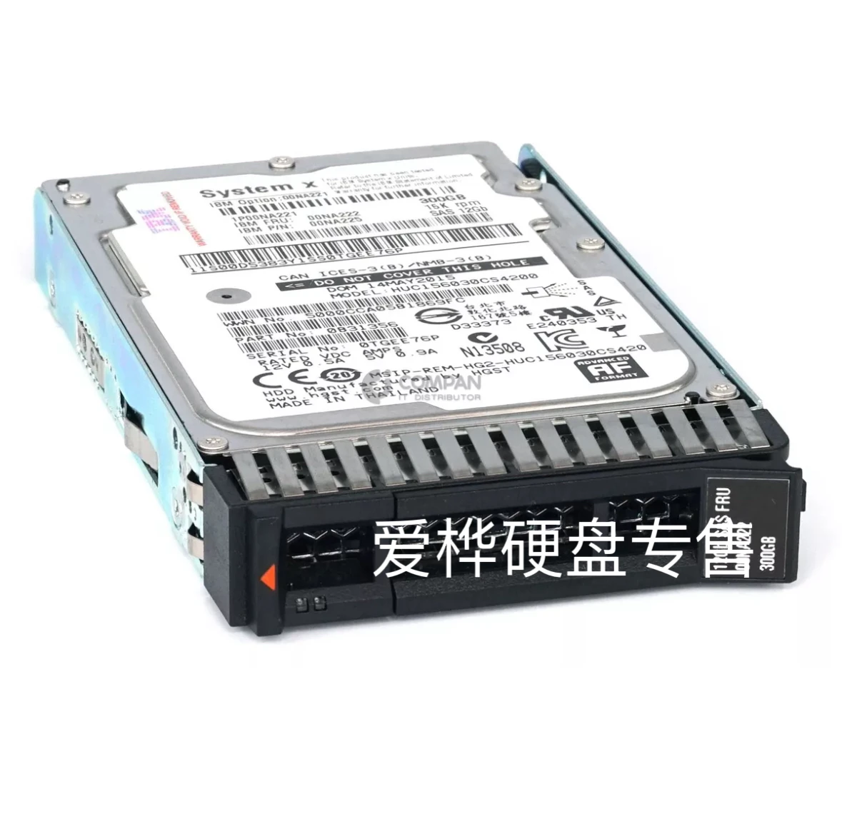 ل IBM 85Y6156 00NC527 00AR327 1.2 تيرا بايت 10K SAS 2.5 V7000gen2 القرص الصلب