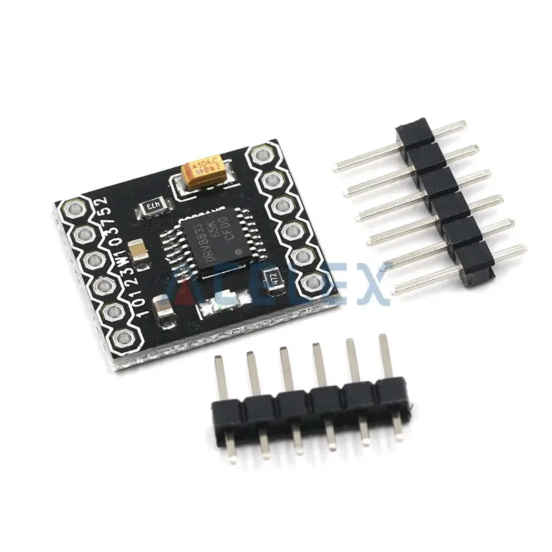 DRV8833 2 Channel DC Motor Driver Module Board 1.5A 3V-10V H-Bridge 4-Wire Step Motor