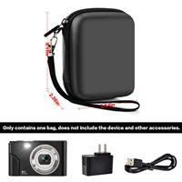 EVA Digital Camera Storage Bag Case Vlogging Protective Shell Scratch Resistant Suitable for Sevenat/AbergBest/Kodak Pixpro 6