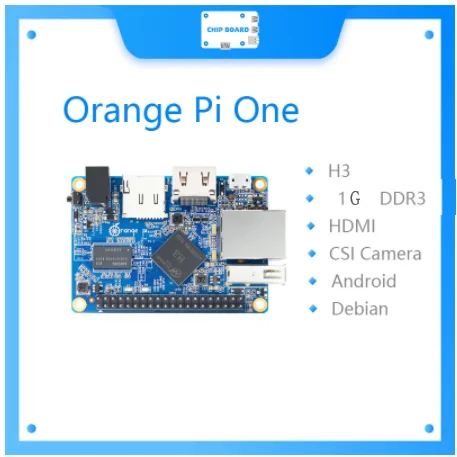 Picture 3: Orange Pi One  H3 1G Quad-core  Support ubuntu linux  and android mini PC