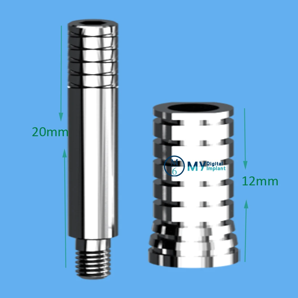 lab transfer abutment for multi units to take tray impression