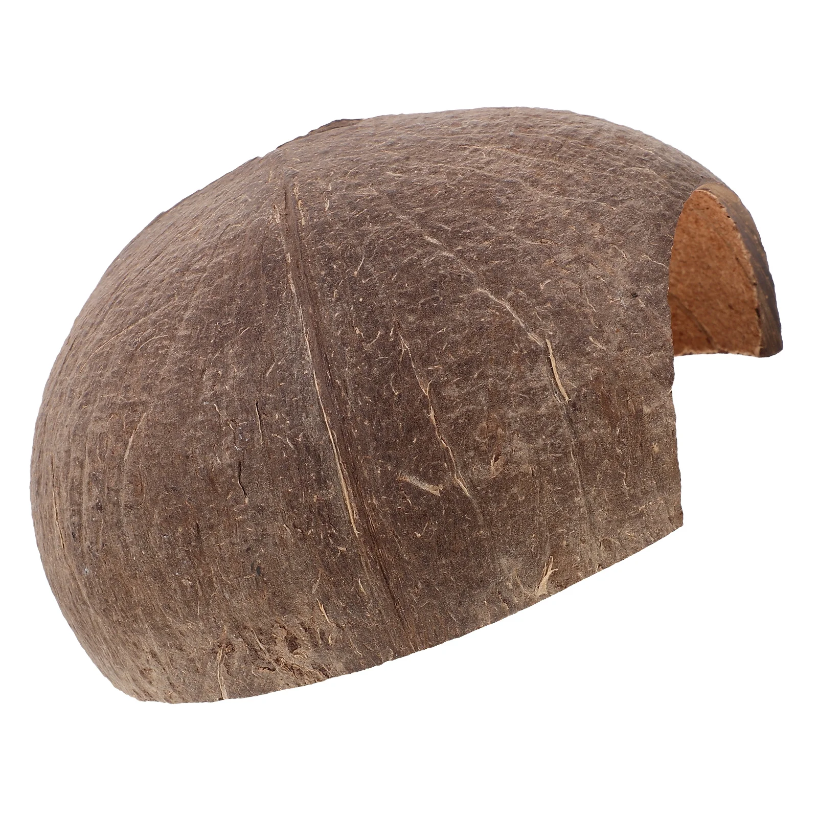 Coconut Shell Shelter Bearded Reptile Hides And Caves Hideout Reptiles Tank Toy Animals