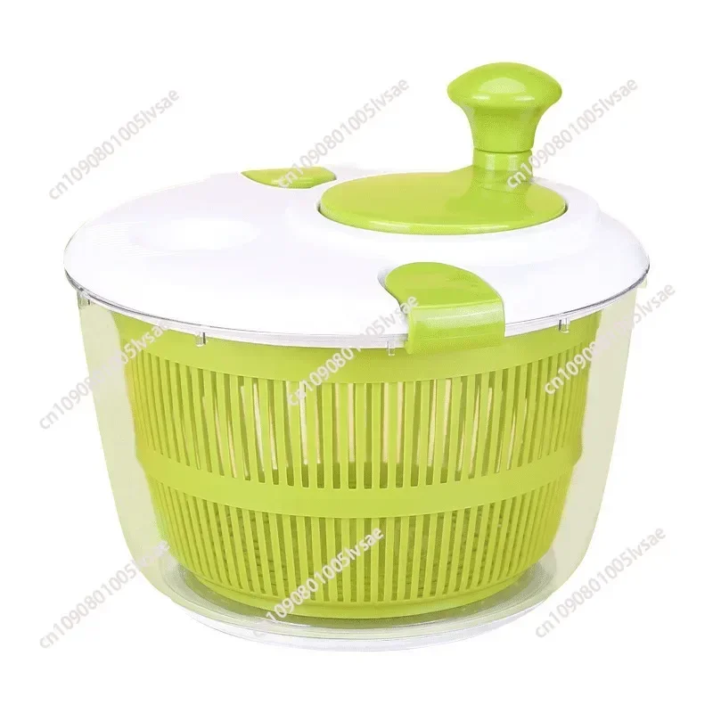 Salad Spinner Dryer Vegetable Fruit Food Drain Basket Dehydrator Quick Washing Drying Manual Centrifuge Kitchen Household Tool