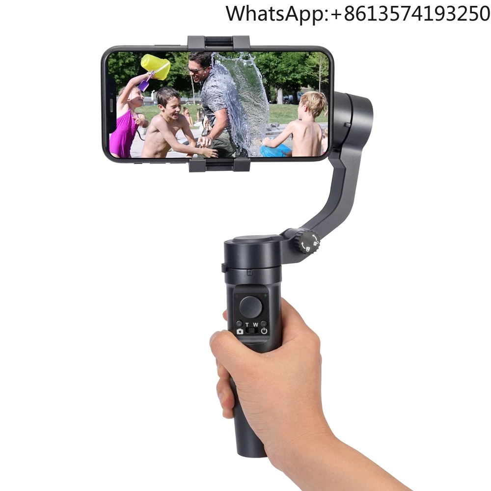 

Vlog 3 Axis Gimbal Handheld Selfie Stick Tripod Foldable Smartphone Stabilizer