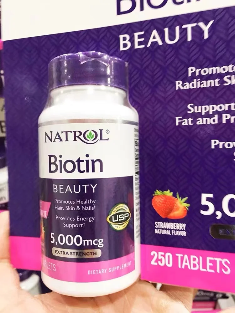 Biotin Beauty 5000 mcg, 250 Fast Dissolve Tablets