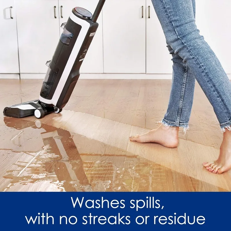 Tineco Floor ONE S3 Cordless Hardwood Floors Cleaner, Wet Dry Vacuum Cleaners for Multi-Surface Cleaning w/ Smart Control System