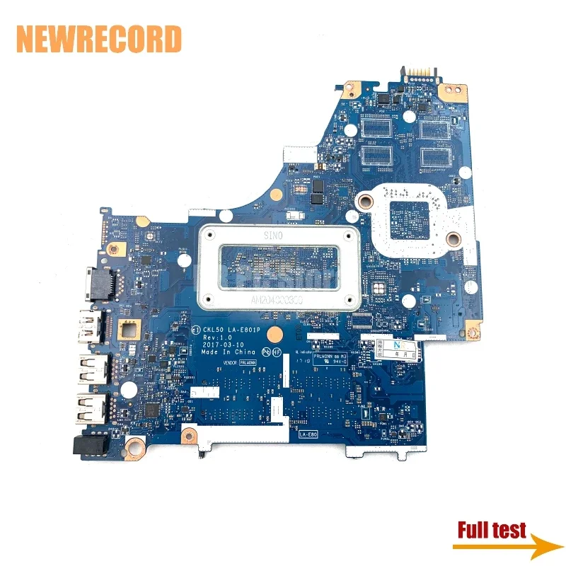 For HP 15-BS Notebook Mainboard LA-E791P LA-E801P LA-E802P 924751-001 924750-001 i3 i5 i7 6/7/8th Laptop Motherboard Full Tested