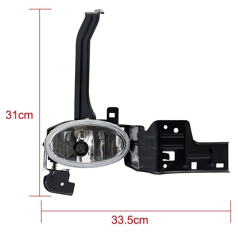 2 قطعة أضواء الضباب الأمامي الأيسر الأيمن واضح عدسة المصد الأمامي مصابيح الضباب النهار تشغيل ضوء لهوندا أكورد 2008 2009 2010 كوبيه