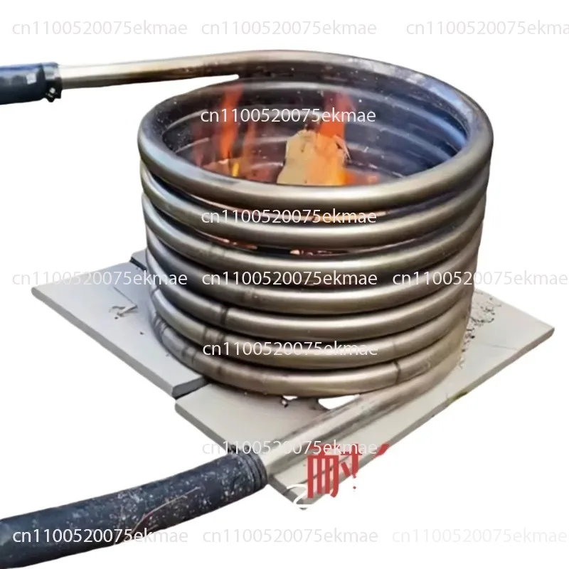 Stainless Steel Tube-in-Tube Heat Exchanger Air Source Heat Pump Accessory AC Condenser  Hot Water Pipe